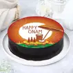 Delicious Onam Celebration Chocolate Cake with Pineapple Flavor