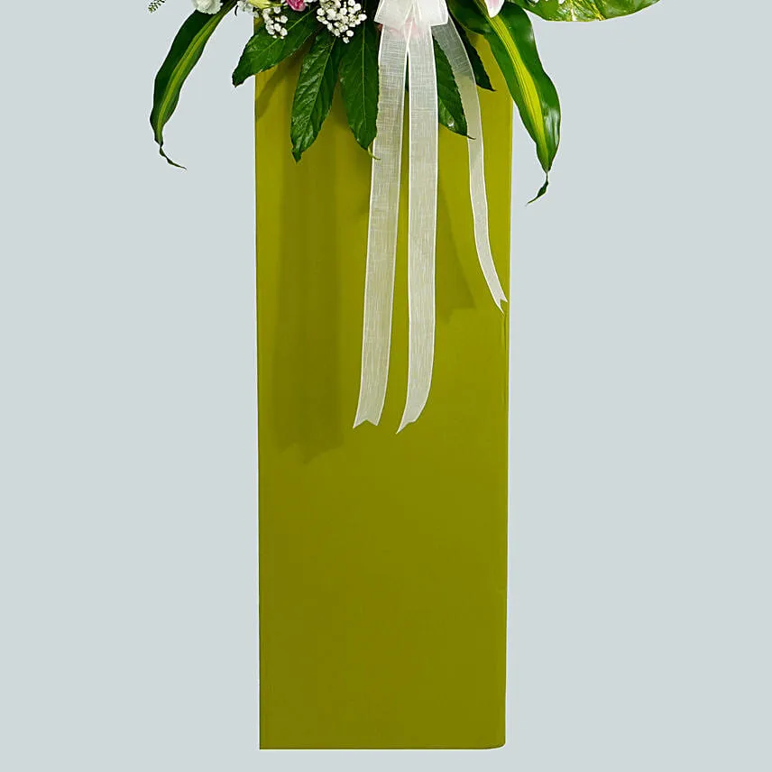Peace Of Mind Condolence Mixed Flowers