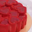 Sweetheart’s Red Velvet Heart-Shaped Delight