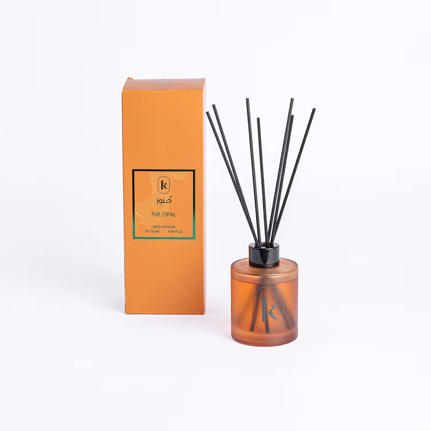 Exquisite Orange Roses Bouquet with The Opal Reed Diffuse - Opal Reed Diffuser