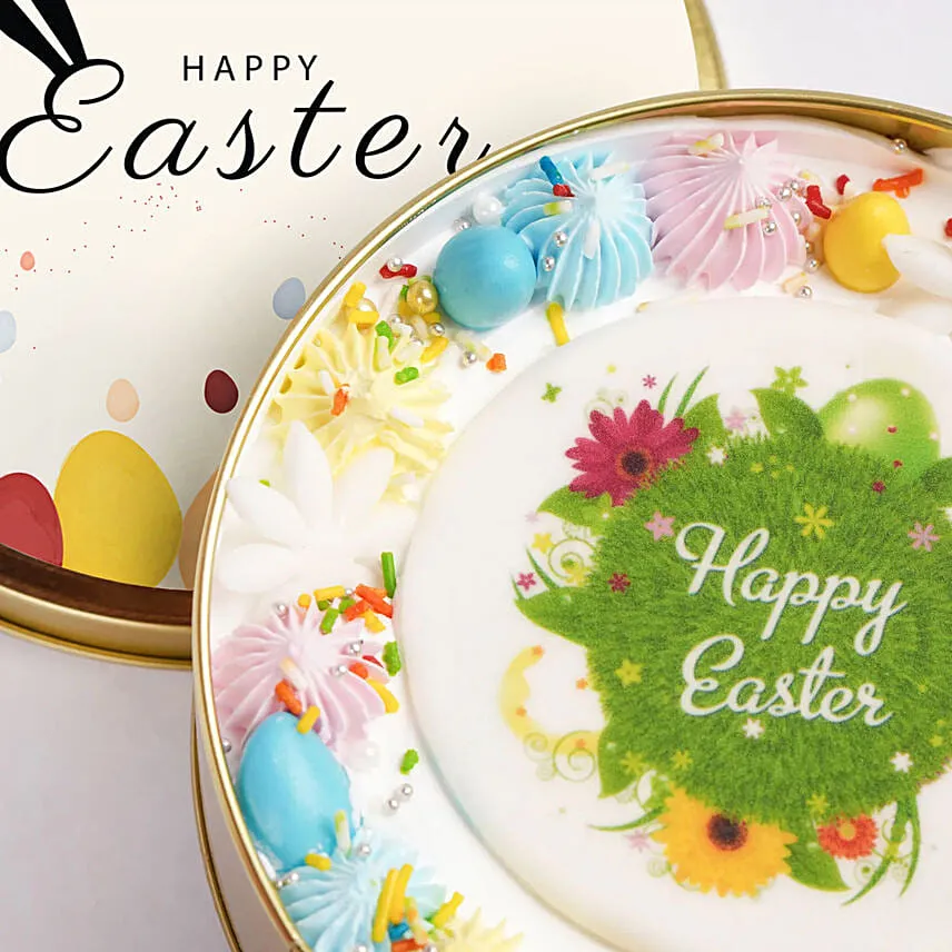 Easter Garden Surprise Cake