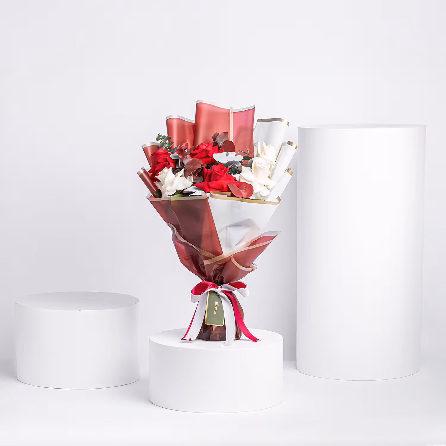 National Day Theme Rose Bouquet
