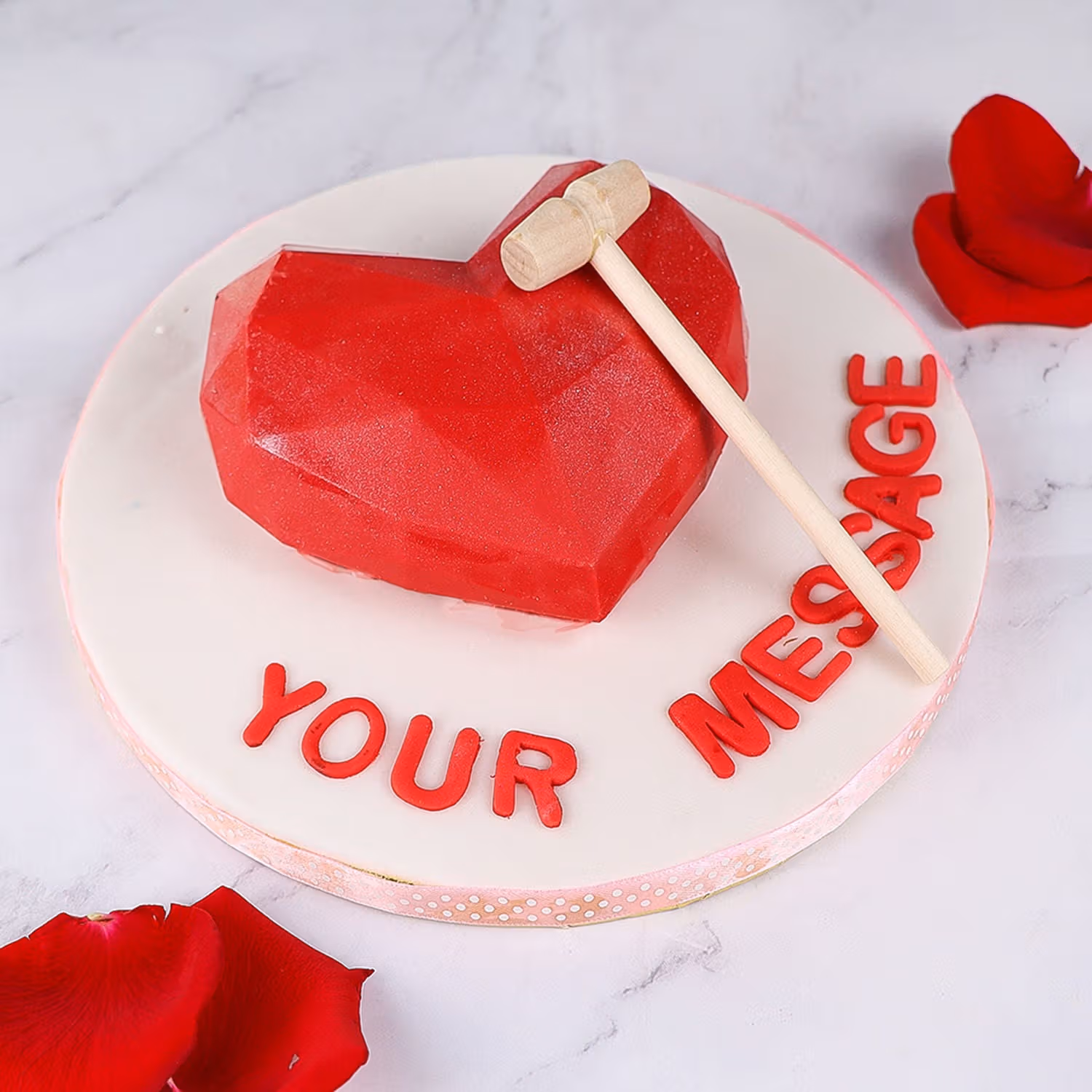 Heart Shape Smash Cake