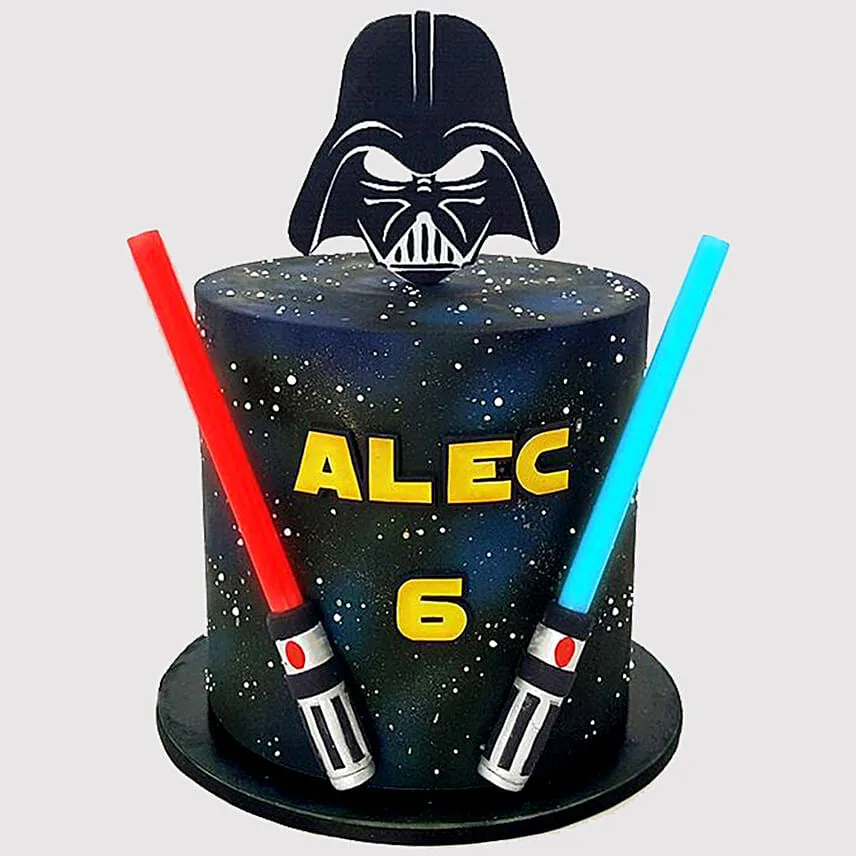 Star Wars Galaxy Themed Cake