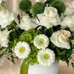 Elegant White Meadow Floral Arrangement