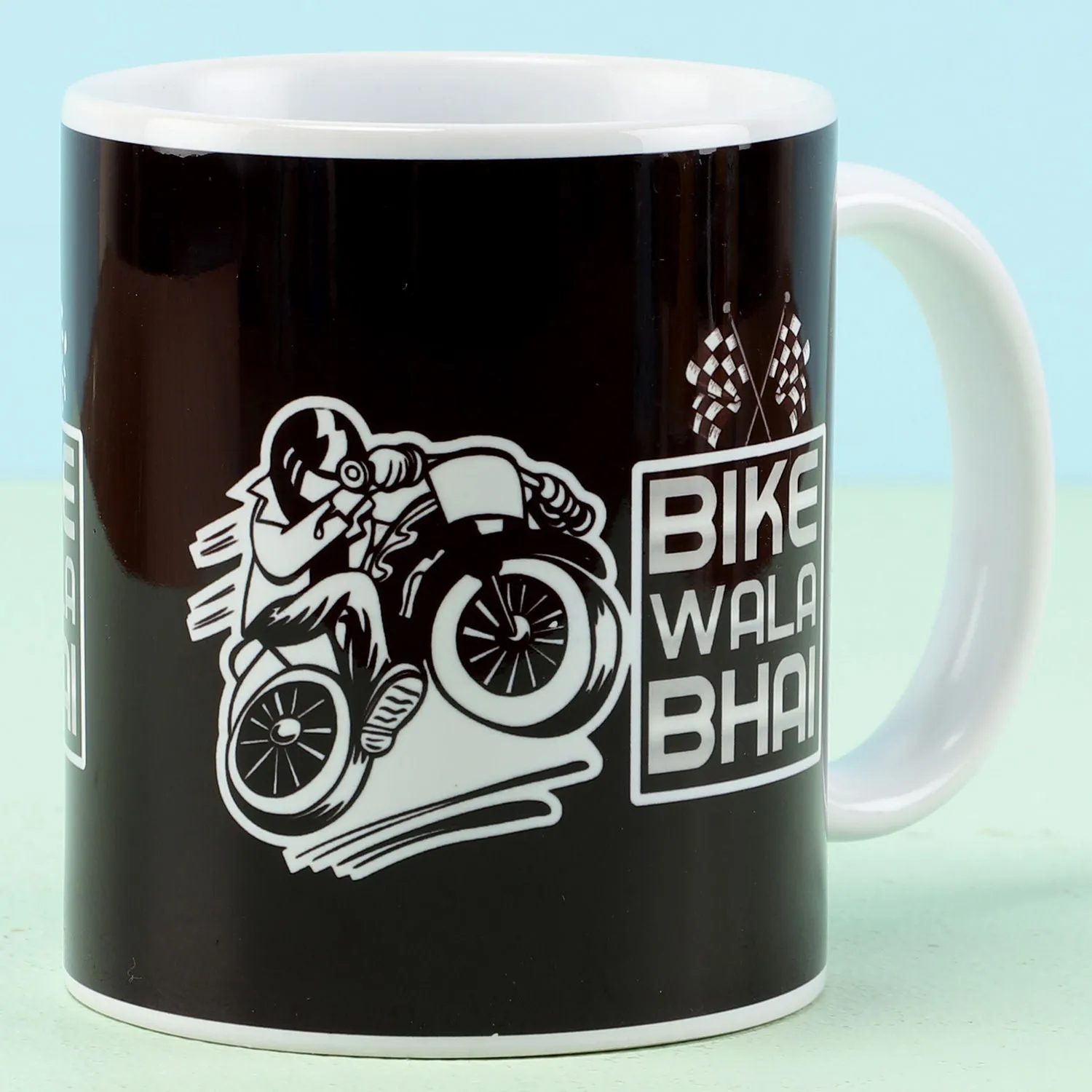 Bike Wala Bhai Ceramic Mug - Perfect Gift for Bikers
