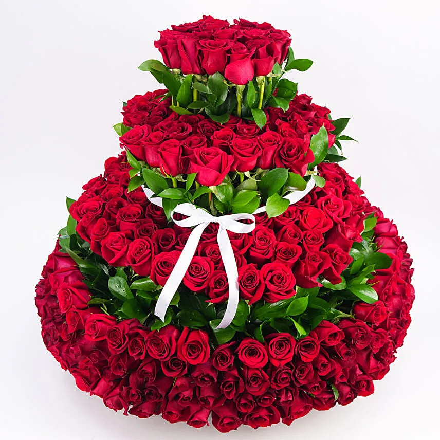 Basket Of 400 Roses Glory
