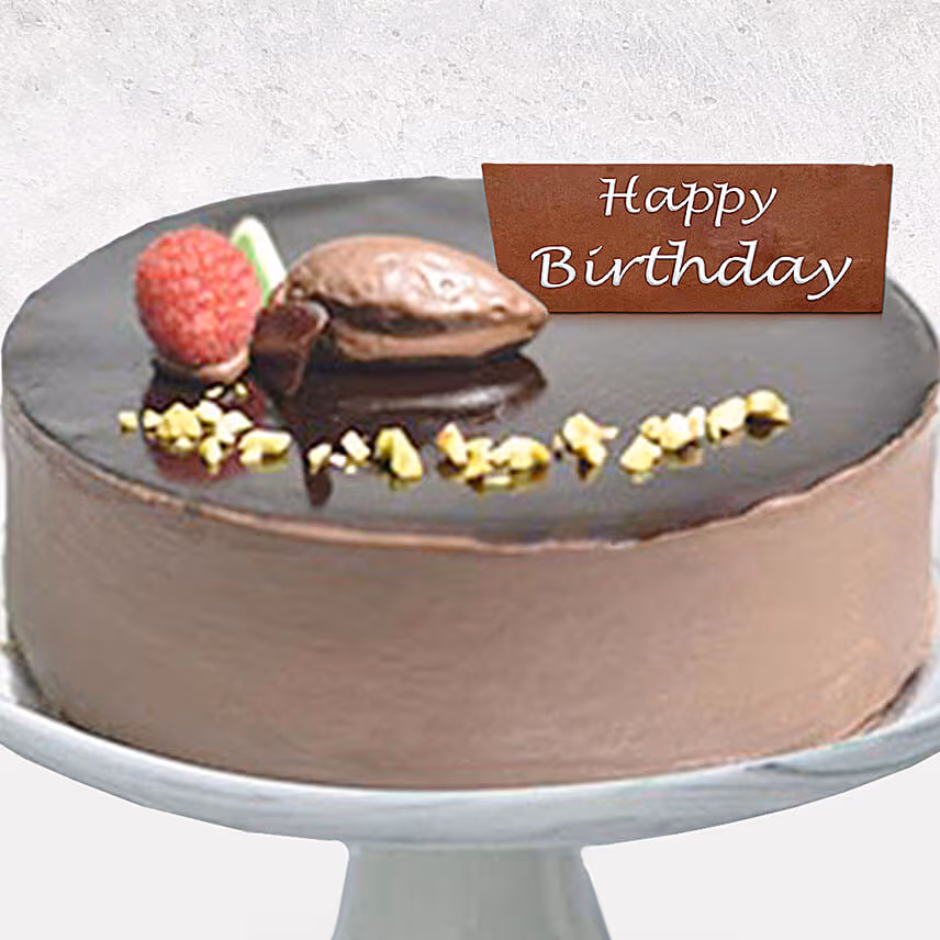 Chocolaty Birthday Cake