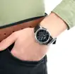 Casio Enticer Multifunction Men's Leather Watch with Date & Day Display