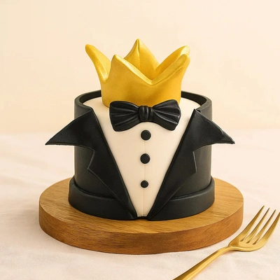 Gentle Man Designed Mini Cake