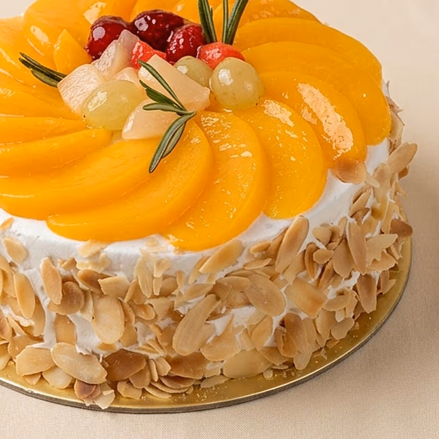 Happy Birthday Eggless Fruit Cake 6 inches