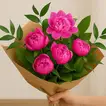 Elegant Pink Peonies Bouquet
