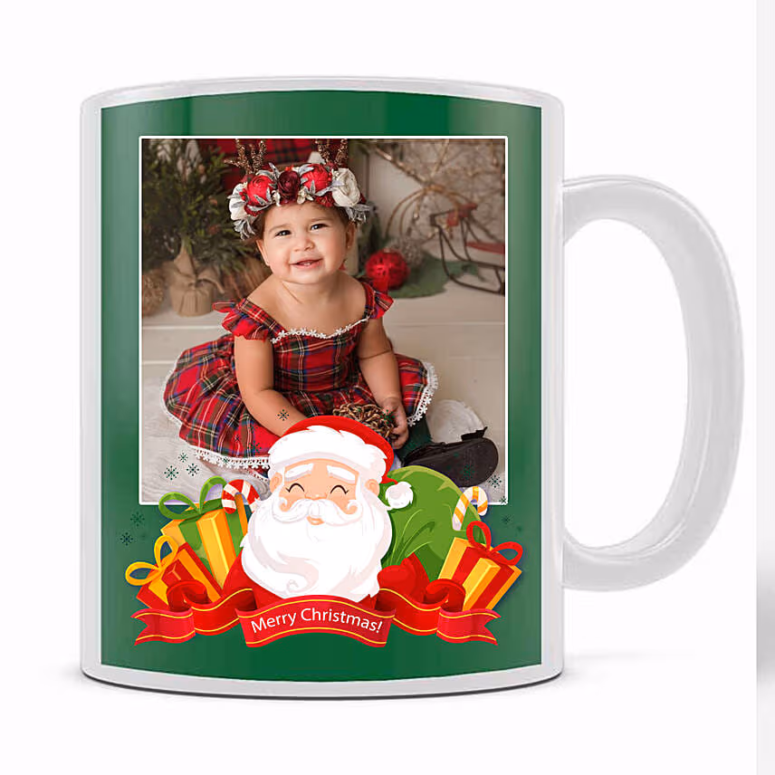 Personalised Xmas Wishes From Santa Mug