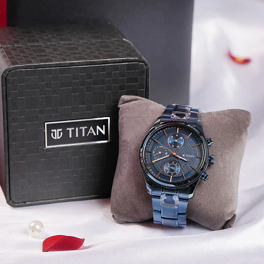 Watch and Valentines Roses Box For him