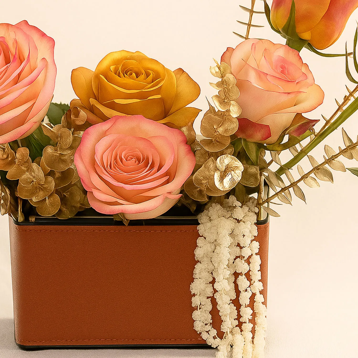 Roses Premium Leather Box