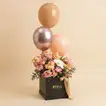 Golden Elegance Flower Box