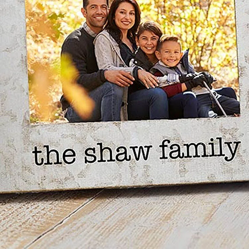 Typewriter Statements Galvanized Box Picture Frame