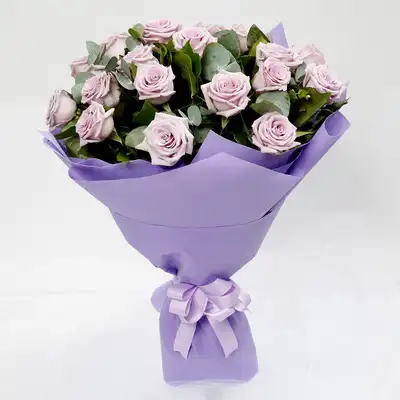 Eternal Purple Roses Bouquet