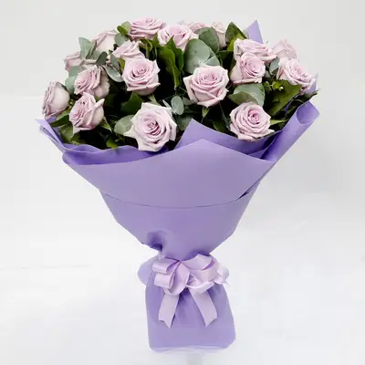 Eternal Purple Roses Bouquet
