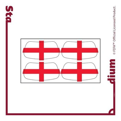 Official England Fan Face Stickers - Show Your Support!