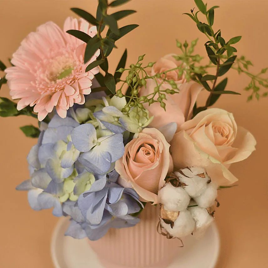 Pretty Floral Pot