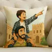 Personalize Your Love for Dad with a Ghibli-Inspired Cushion