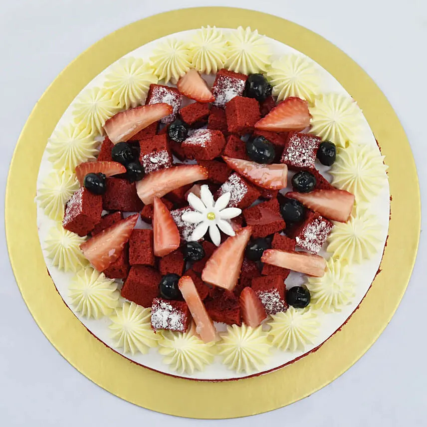 Decadent Red Velvet Cake 8 Portion
