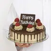 Celebrate in Style: Birthday Buzz Combo with Balloons and Cake