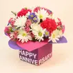 Anniversary Celebration Flowers Arrangement