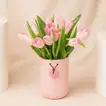 Pink Tulip Premium Pink Vase