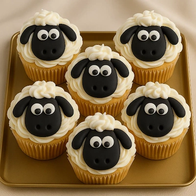 Delightful Eid Cupcakes - Chocolate
