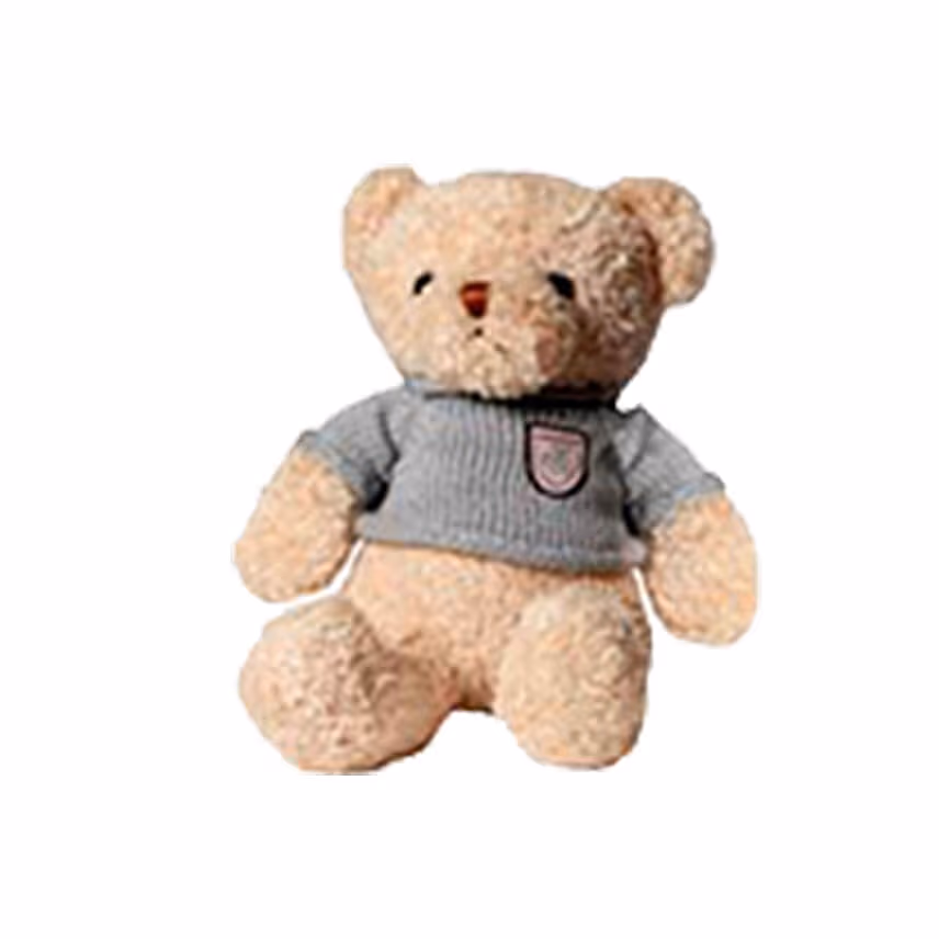 Red Roses Love Bunch With Teddy Bear