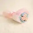 Lovely Pink Rose Baby Breath Bouquet