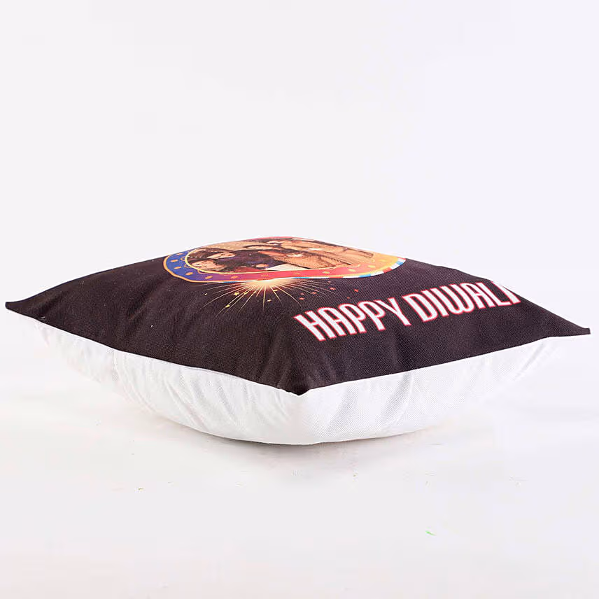 Happy Deepavali Led Cushion