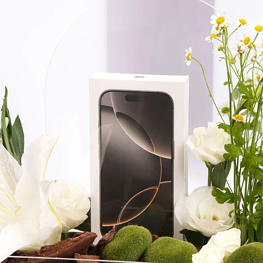 Iphone 16 Pro Max 1 TB White Titanium - Middle East Version