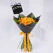 Roses of Devotion: Elegant Umrah Floral Bouquet