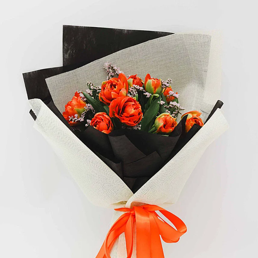 Striking Tulips Caspier Bouquet