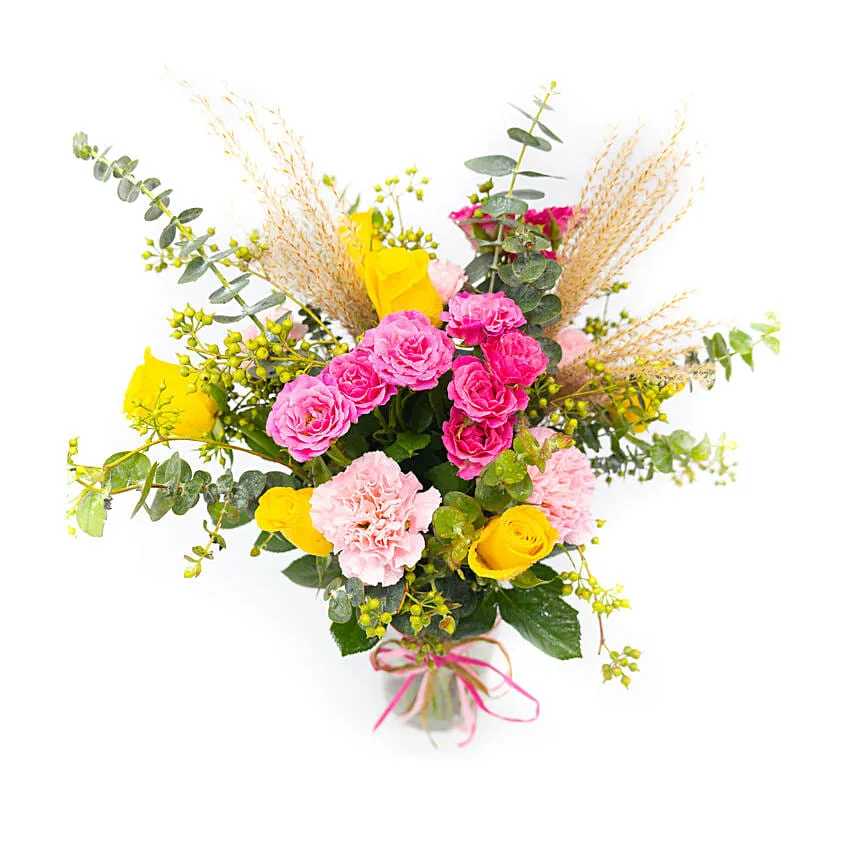 Alluring Mixed Flowers Bunch