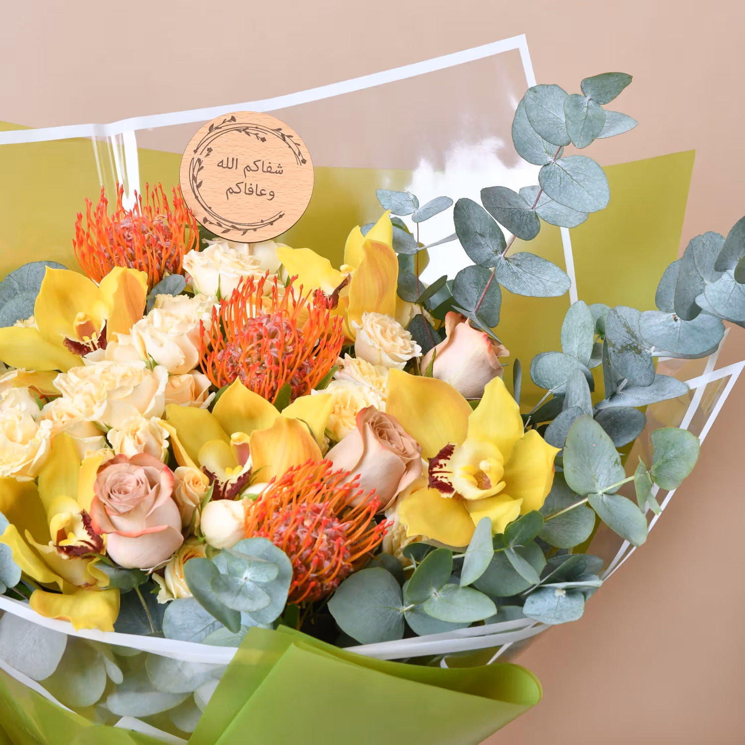 Peachy Cymbidium Charm