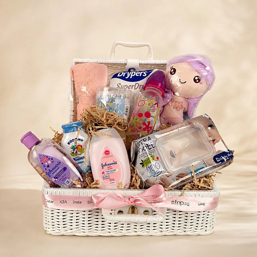New Born Girl Congrats Hamper