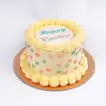 Elegant Easter Red Velvet Cake - 1 Kg Delight