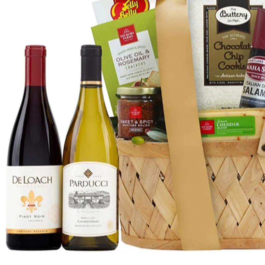 Wine Tour Gift Basket