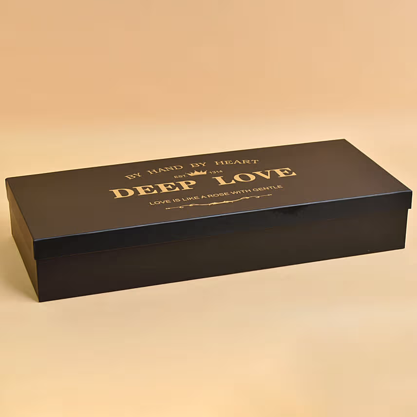 I Love You Floral Arrangement Box For Valentine