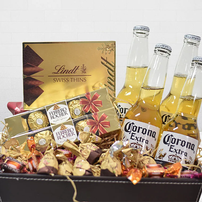 Corona Beer Sweet Treats Hamper