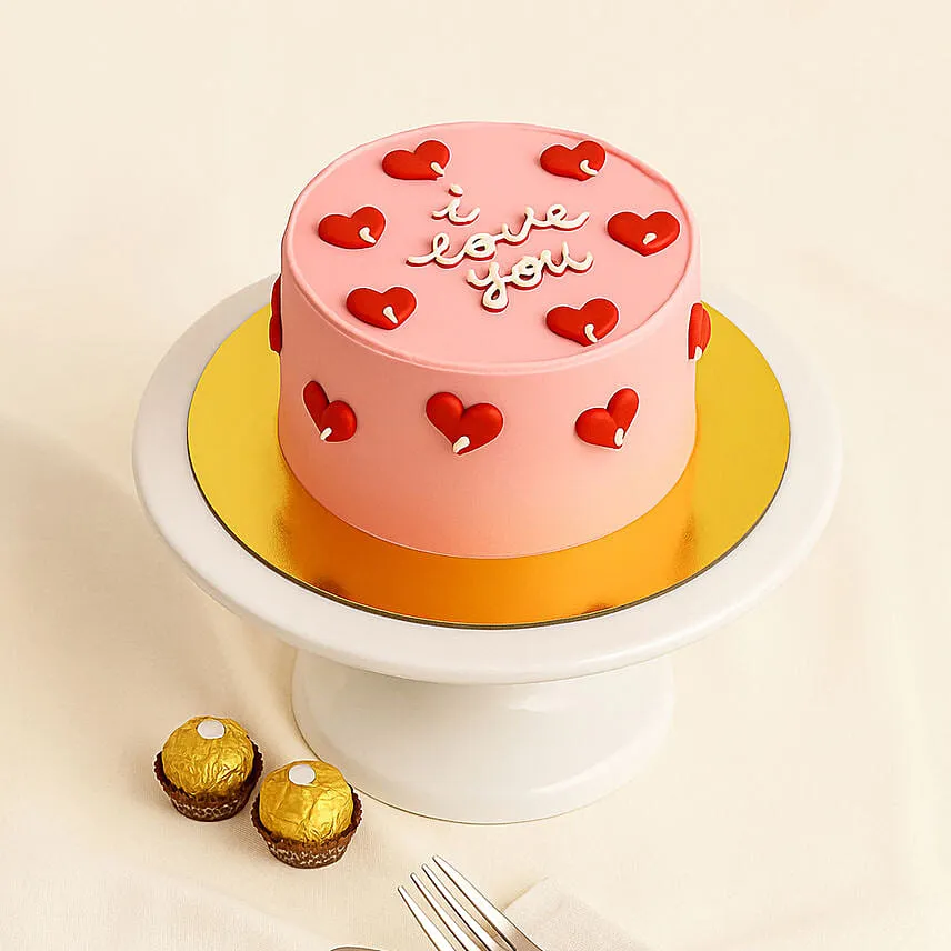 Red Velvet Mono Cake 4 Inches