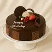 Decadent Chocolate Truffle Birthday Cake