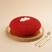 Velvety Love Valentine Cake - Cake