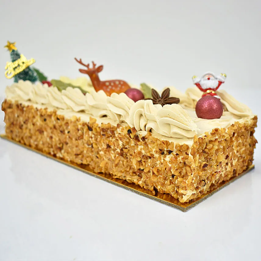 Mono Log Cake Hazelnut 4 Portion