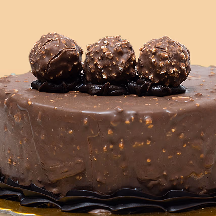 Delicious Ferrero Rocher Chocolate Cake - 12 Portion