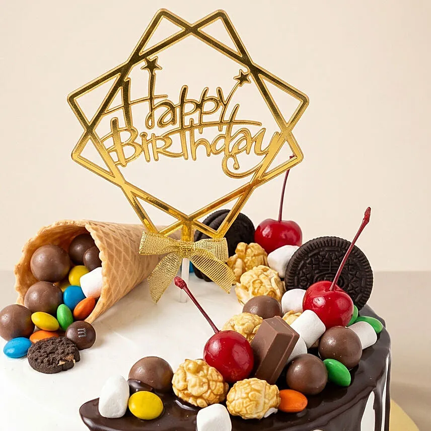 Birthday Special Chocolate Cake 6 Inches